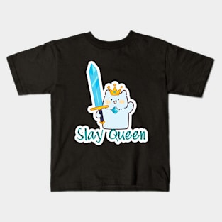 Queen Felicity Clawstrike - Slay Queen Kids T-Shirt